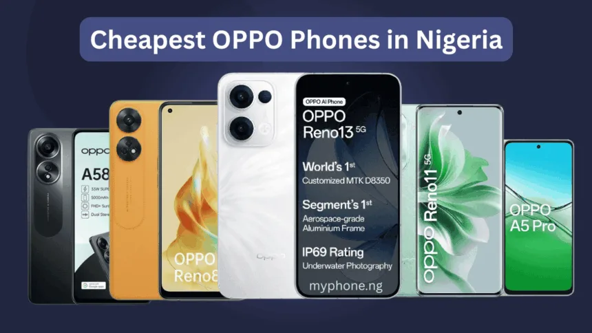 Cheapest OPPO Phones in Nigeria in 2025