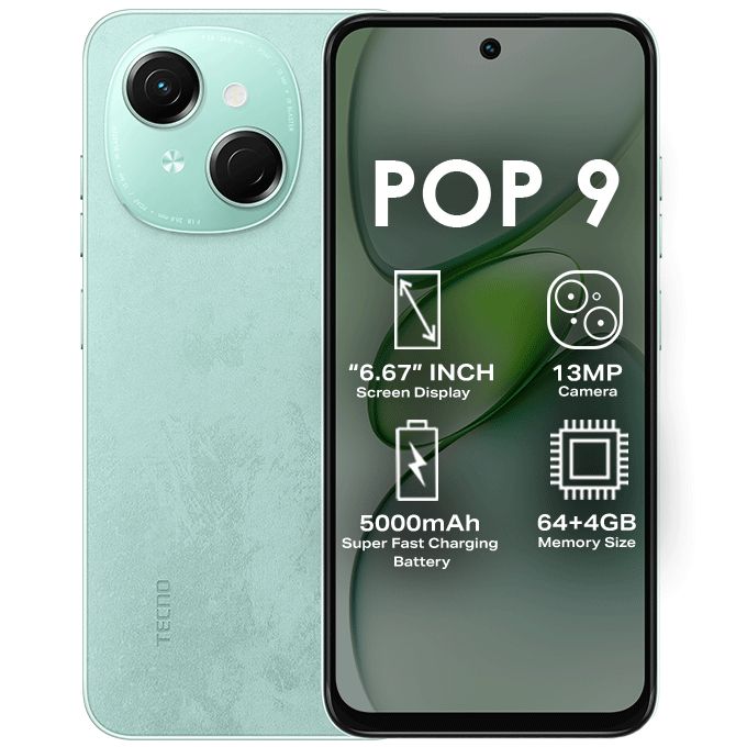 Best Smartphones Under 100,000 Naira in Nigeria (May 2025 Edition) 10 Tecno POP 9 smartphone under 100k