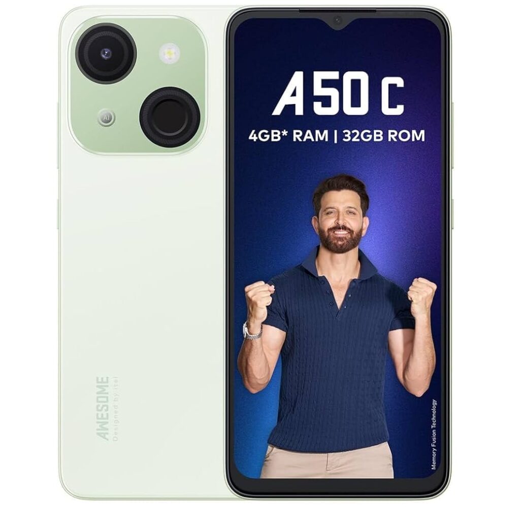 Best Smartphones Under 100,000 Naira in Nigeria (May 2025 Edition) 2 itel A50C myphone.ng
