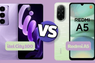 itel City 100 vs redmi a5