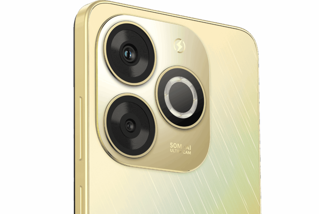 itel p55t camera specs