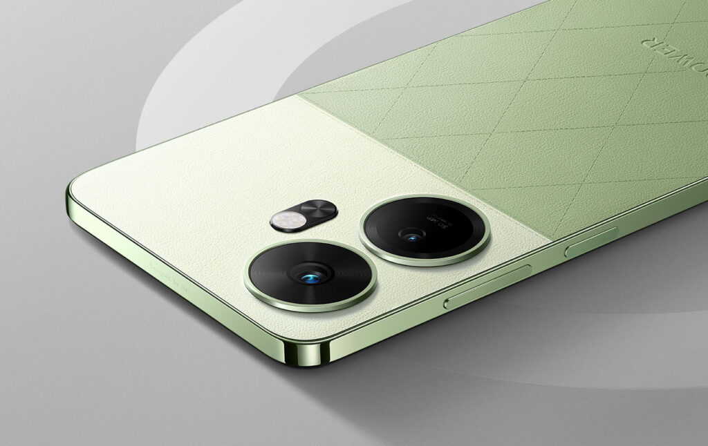 itel power p55 plus rear view